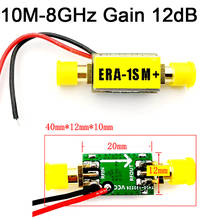 DYKB 10M-8000Mhz 8GHz LNA Broadband Gain 12dB RF Amplifier Low Noise ERA-1 Module FOR FM HF VHF / UHF Ham Radio AmplifierS 2024 - buy cheap