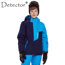 Detector de esquí para niños, chaqueta impermeable a prueba de viento, abrigo térmico de invierno para Snowboard, abrigo de senderismo,-30 grados 2024 - compra barato