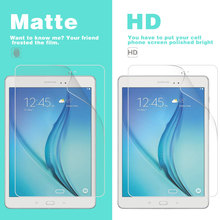 Filme matte anti-reflexo para samsung galaxy tab um 9.7 t550 9.7 "t550 hd frente clara filme brilhante protetor de tela tablet capa filme 2024 - compre barato