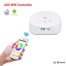 DC 12-24V LED Controller For RGBW RGB LED Strip Light IOS / Android System Smartphone Wifi RGB Controller Music Modes DIY Modes