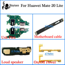 Cable de placa base Usb Flex para Huawei Mate 20 Lite Mate20 Lite, altavoz de encendido y apagado, Cable Flex de alimentación 2024 - compra barato