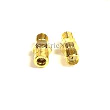 Sma conector fêmea para smb fêmea, conector rf reto dourado e revestido com 10 peças 2024 - compre barato