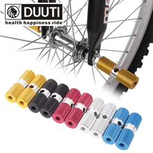 DUUTI Bicycle Pedal Aluminum Alloy BMX Fixed Gear MTB Road Bike Bicycle Rear Axles Pedal Non-slip Stunt Foot Peg Bicycle Parts 2024 - buy cheap