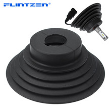 Flintzen universal led farol do carro capa de poeira borracha à prova ddustágua poeira vedação farol cobre acessórios luz do carro h1 h4 2024 - compre barato