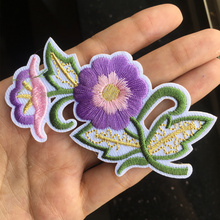 flower patches embroidery applique clothes sewing patch DIY badge patch accessories 1pcs sell Free Shipping 2024 - buy cheap