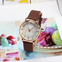 Eiffel Tower Pattern Fashion Luxury Women Watches Fashion Quartz Round Wrist Watch Simple Relogio Feminino Saat Gift 2024 - buy cheap