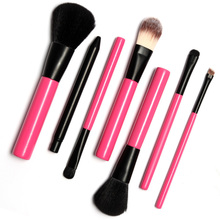 7pcs Professional Goat Hair Makeup Brush Set Tools Cosmetic Make Up brushes beauty women tool 2024 - buy cheap