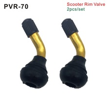 2pcs/set,Free Shipping,PVR-70,Scooter Rim Valve,Motorcycle Tire Valve,Brass Stem 2024 - buy cheap