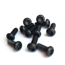 100Pcs M1.6 Torx Screw Round Head T&TX Plum Screws Carbon Steel Six-Lobe Bolts Black 3mm-5mm Length 2024 - buy cheap