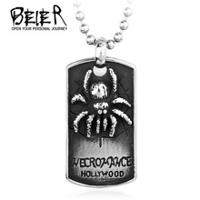 Beier Top Quality Stainless Steel Necklace Punk New Pendant Punk Fashion Jewelry For man BR-P007 2024 - buy cheap