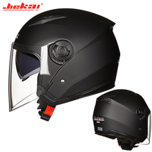 JIEKAI-casco de Moto de cara abierta, protector de cabeza Para Moto de carreras, Vintage 2024 - compra barato