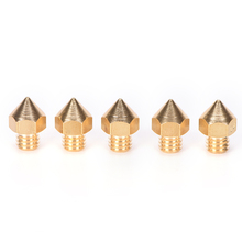 10pcs/lot Brass 0.4mm Extruder Nozzle Print Head For MK8 Makerbot Prusa I3 3D Printer 2024 - buy cheap