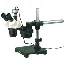 Стерео микроскоп -- AmScope поставляет 10X & 30X стерео микроскоп на стрела крепление + Цифровая камера SW-3T13-PB 2024 - купить недорого