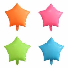 4 colors 8pcs/lot 18 inch Pink Star helium balloons Girl Birthday party decorations Valentine's Day Baby shower Children Gift 2024 - buy cheap