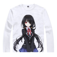 Camiseta de manga larga para niño y niña, playera kawaii de Anime, A la moda 2024 - compra barato