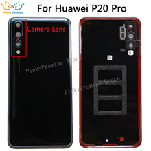Original GLASS For Huawei P20 PRO Back Battery Cover Rear Door Housing Case Glass Panel Replacement + camera lens 2024 - buy cheap