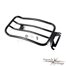 Black Motorcycles Rear Luggage Rack Carry Rack Holder For Harley Touring Road King FLHT FLHR FLHX FLT 1997-2015 2024 - buy cheap