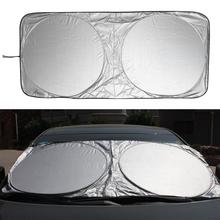 VODOOL 150X70cm Car Sunshade Sun Shade Windshield Visor Cover Front Rear Window UV Protection Shield Film Reflective Car Styling 2024 - buy cheap