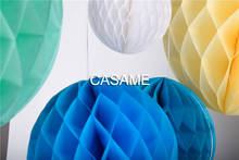 5pcs/lot 6"(15cm) Decorative Tissue Paper Honeycomb Balls Flower room home Backdrop decorations party supplies 2024 - buy cheap