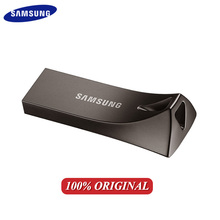 Original SAMSUNG USB Flash Drive U Disk 32GB 64GB 128GB 256GB USB 3.1 Metal Mini Pen Drive Dark Gray Bar Pendrive Storage Device 2024 - buy cheap