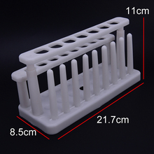 1pc Lab Test Tube Stand Shelf Plastic Test Tube Rack 15 Holes and 9 Pins Holder Support Burette Stand 2024 - buy cheap