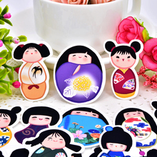 31pcs  Cute kawaii Russian doll  stickers for Luggage Skateboard Phone Laptop Moto Bicycle Wall Guitar/DIY Scrapbooking stickers 2024 - buy cheap