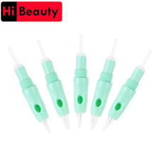 100pcs Sterilized 8mm Screw Green Tattoo Cartridges Needles Microneedling Microblading For Charmant Charme Princesse Liberty Pen 2024 - buy cheap
