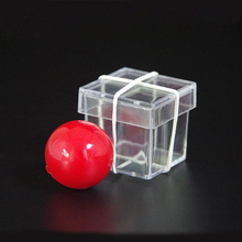 Bandit Ball Penetrate Thru Transparent Box Magic Tricks Magician Close Up Street Illusion Gimmick Props Mentalism Comedy Magia 2024 - buy cheap