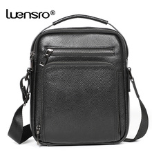 Men Shoulder Bag Genuine Leather Men Bags Ipad Handbags Male Messenger Crosbody Bags Leather Satchel Small Handbag Male Bag 2024 - buy cheap