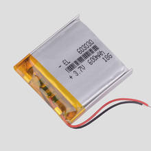10pcs/Lot 603030 3.7V 600mAh Rechargeable  li-Polymer Li-ion Battery For bluetooth Driving Recorder MP3 GPS DVR speaker toys 2024 - buy cheap