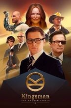 Домашний декор Kingsman золотой круг 3-Шелковый художественный плакат Настенная Наклейка украшение подарок 2024 - купить недорого