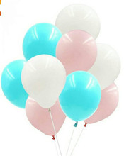 Bolas de aire de látex blanco perla para niños, globos de fiesta de cumpleaños, decoración de boda, 5 unids/lote, 10 pulgadas 2024 - compra barato