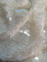 sequins french net lace fabric JIANXI.C-120835 hot sale african net lace fabric with super quality 2024 - buy cheap