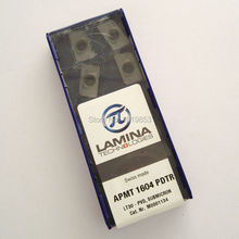 APMT1604 PDTR LT30 carbide inserts for indexable end milling cutter CNC machine 2024 - buy cheap