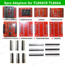8Pcs TL866II Plus USB Programmer Adapter TSOP32 TSOP40 TSOP48 SOP32 SOP44 SOP56 Adapter Sockets FOR TL866CS TL866A 2024 - buy cheap