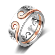 Anillos de moda para dedo para mujer, Plata de Ley 925, joya accesorio para boda, anillos llamativos 2024 - compra barato
