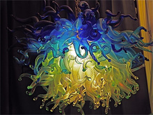 Free Air Freight Beautiful Home Bedroom Lamp Italian Glass Chandelier 2024 - buy cheap