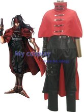 Disfraz de Vincent Valentine para hombre, traje de Final Fantasy VII, para fiesta de Halloween, envío gratuito 2024 - compra barato