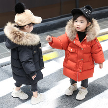 Baby Boys Jacket 2020 Autumn Winter Jacket Coat Kids Warm Thick Hooded Children Outerwear Coat Toddler Girl Boy Clothing WT027 2024 - buy cheap