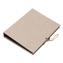 Creative Linen DIY Craft Card Scrapbook Simple Photo Albums Loose Leaf with Rope Strap Home Decor 30 Pages Picture Album(Brown) 2024 - buy cheap
