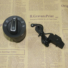 Chrome Head Light Control Switch + Car Auto Headlight Sensor for VW GOLF 7 MK7 2015 Octavia A7 2015 polo 6C  5GG 941 431 D 2024 - buy cheap