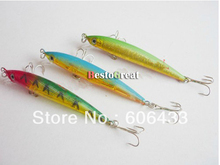 5x Fishing Lure Pencil Mimmow Crankbait Treble Hook Spinner baits 7.8g 2024 - buy cheap