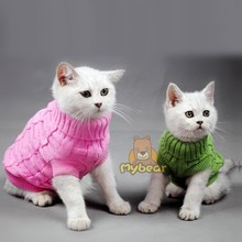 NEW Spagetti Color Warm Autumn Winter Dog Cat Sweater Pet Jumper Cat Clothes For Small Cat Dog Pets 2024 - buy cheap