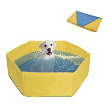 Piscina para animais de estimação, brinquedo para banho de pets, cães, gatos, banheira de esponja dobrável para o verão 2024 - compre barato