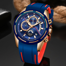 Men Watches LIGE Top Brand Luxury Waterproof Chronograph Army Military Quartz Watch Men Casual Sport Date Clock Relojes Hombre 2024 - buy cheap