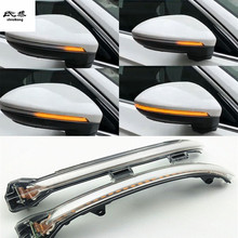 2PCS/Lot Dynamic Running Water Blinker Indicator Rearview Mirror Turn Light Lamp for Volkswagen VW GOLF 7 Golf Sportsvan 2024 - buy cheap