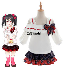 Love Live School Idol Project Yazawa Nico Tops Dress Uniform Outfit Anime Cosplay Costumes 2024 - buy cheap