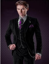 New arrivalCustom Made Groom Tuxedo Velvet Groomsmen Notch Lapel Wedding/Dinner Suits Best Man Bridegroom(jacket+Pants+vest+tie) 2024 - buy cheap