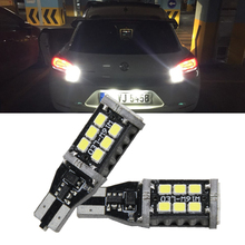 2x T15 W16W Canbus White LED 920 921 LED Backup Reverse Light Rear Lamp Bulbs For VW Tiguan Golf 4 5 6 Passat B5 B6 B7 Touareg 2024 - buy cheap