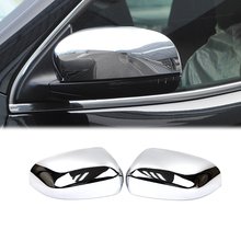 Rearview Side Wing Mirror Cover for Jeep Compass 2018 2019 2020 Chrome Trim Exterior Accessories 2024 - buy cheap